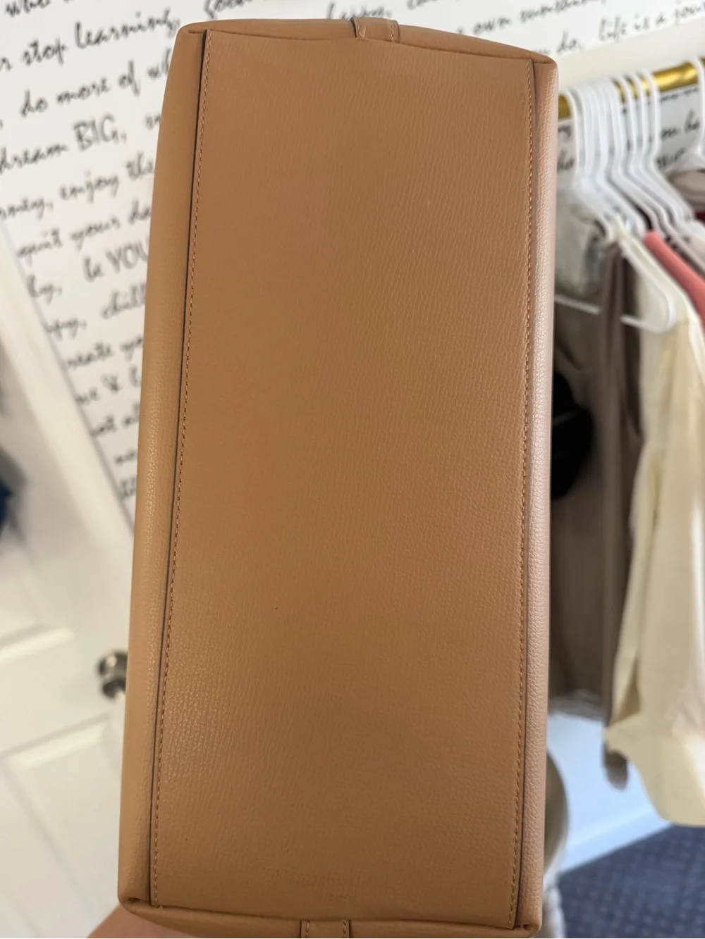 kate spade structured tan